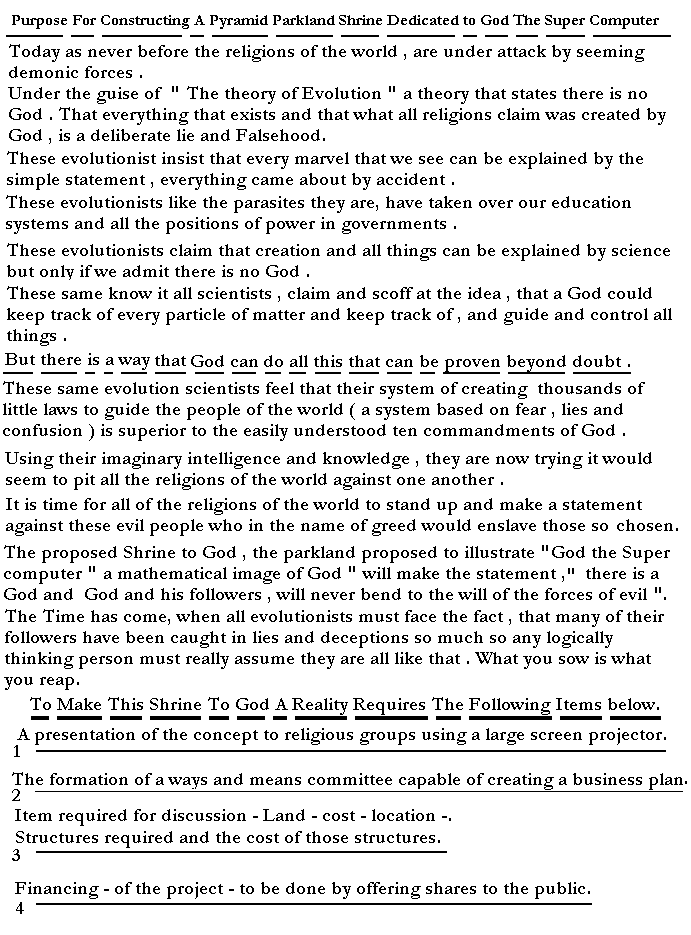 Untitled park land explanation